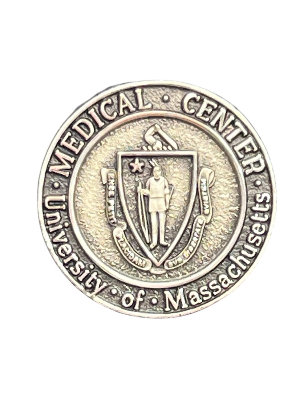 University of Massachusetts Medical Center sterling silver tie tack pin vintage